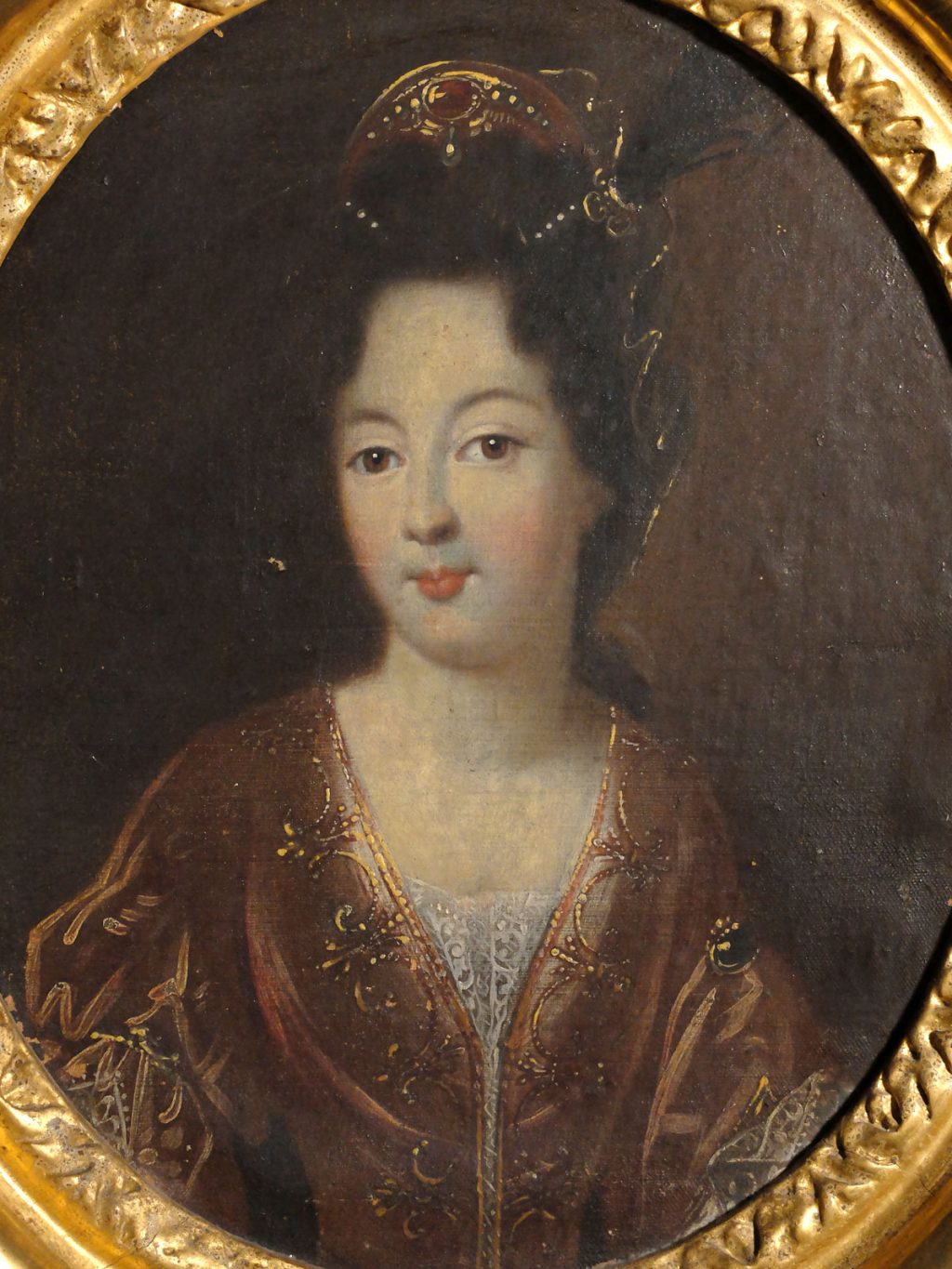 Paire de portraits XVIIIème