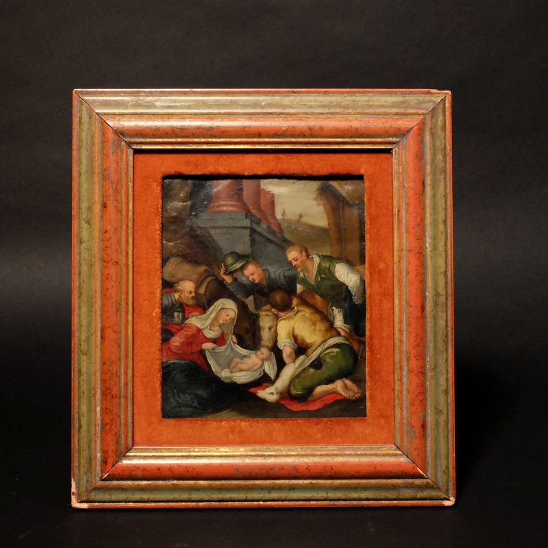 Adoration des bergers d'après Jacopo Bassano