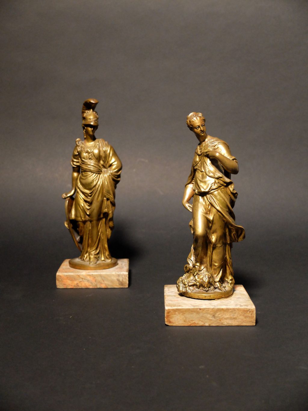 Paire de bronzes italiens