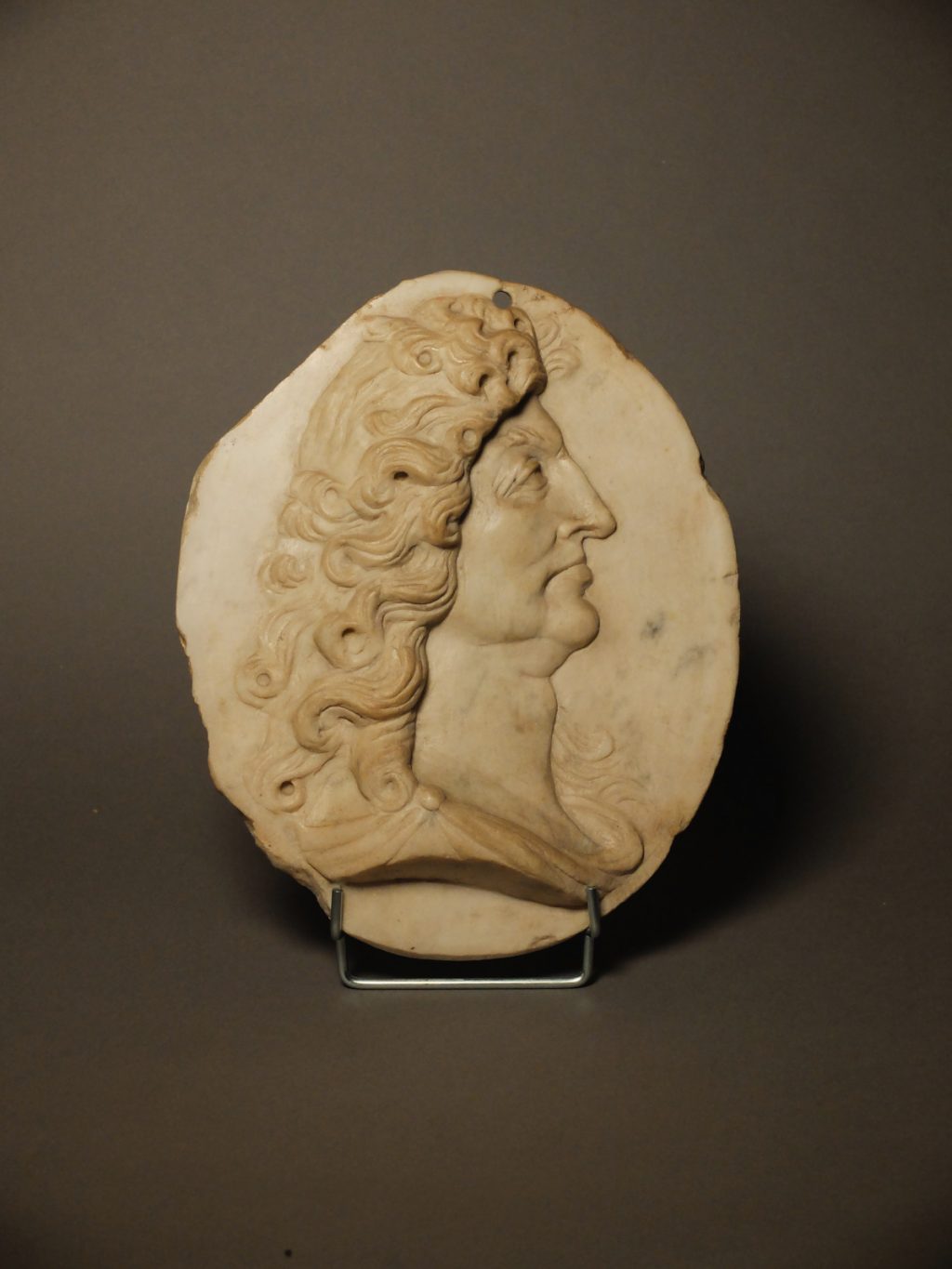Médaillon Louis XIV d'après Girardon