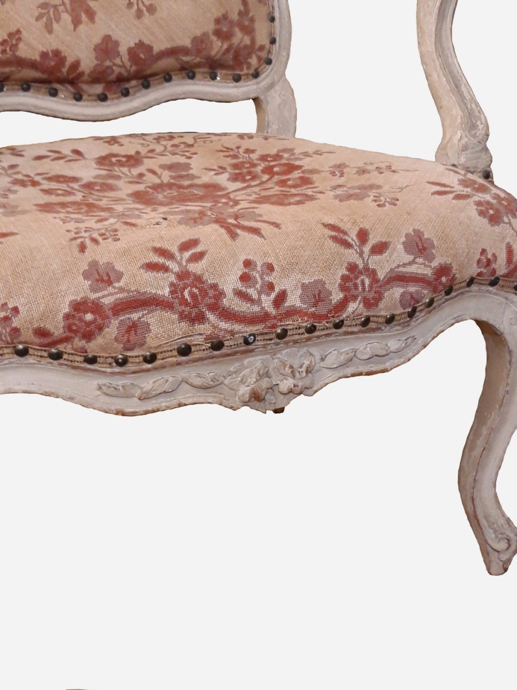 Suite de 4 fauteuils d'époque Louis XV
