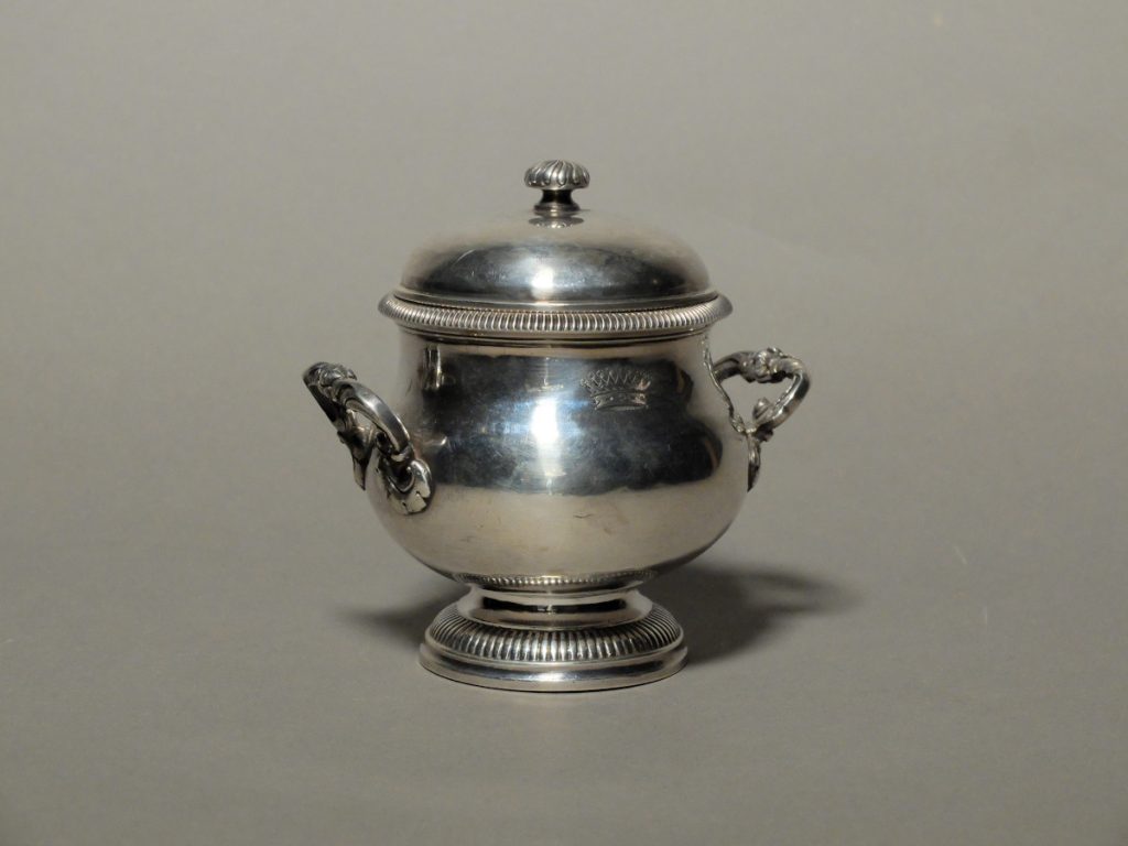 Sucrier en argent XVIIIème