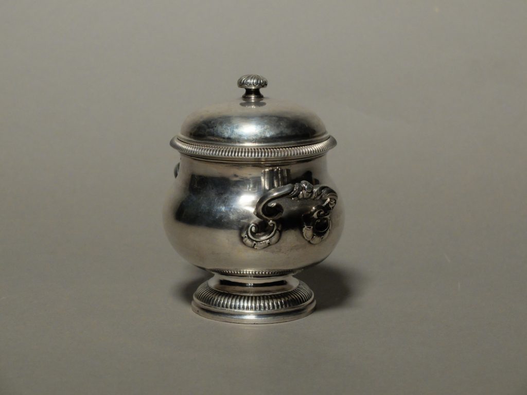 Sucrier en argent XVIIIème