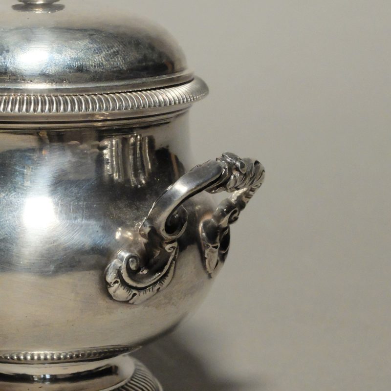 Sucrier en argent XVIIIème