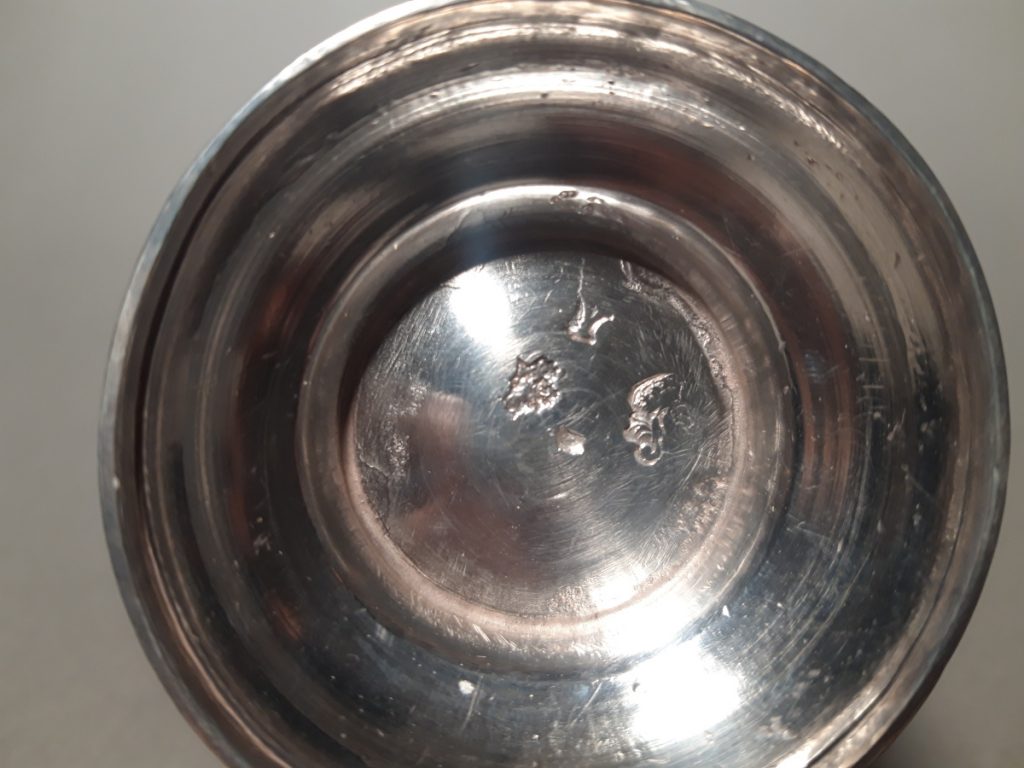 Sucrier en argent XVIIIème